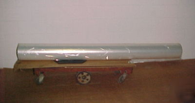 Plastic film,sheeting (pe) on rolls 7.5 ft.x 4000' long