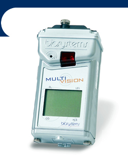Sperian - biosystems multivision gas detector kit, demo