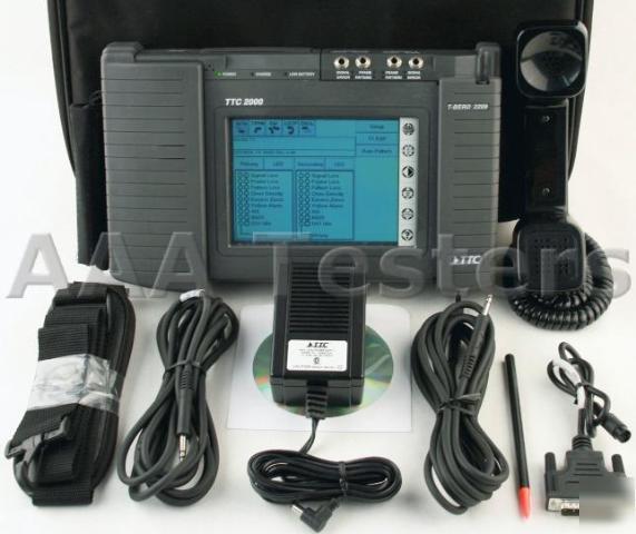 Ttc jdsu acterna 2000 test pad t-berd 2209 tberd T1