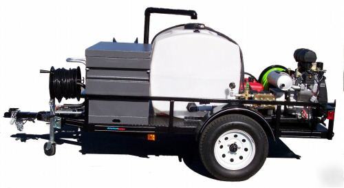 American jetter 14 gpm 3K trailer sewer drain cleaner 