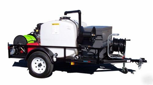 American jetter 14 gpm 3K trailer sewer drain cleaner 