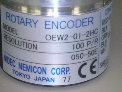 Encoder,100/rev,10.8-26.4VDC