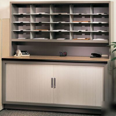 Mail sorter mailroom station office mailbox furniture 