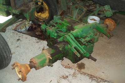 John deere 430W transmission, hydraulics,spinout drives