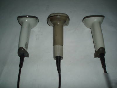 Lot of 3 ps/2 barcode scanners LS2106-I000, IT3800