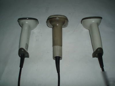Lot of 3 ps/2 barcode scanners LS2106-I000, IT3800