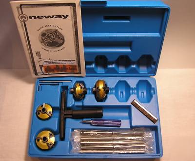 New ay~valve seat cutter kit for small block chevy &ford