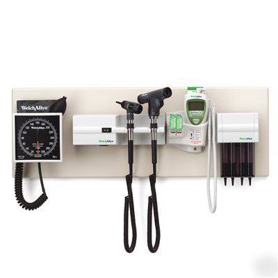 New welch allyn 76791-2MPX diagnostic 767 wall system 