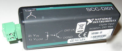 Ni scc-DI01 optically isolated digital input module