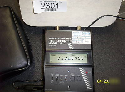 Optoelectronics handi-counter model 2810 nice w / accs