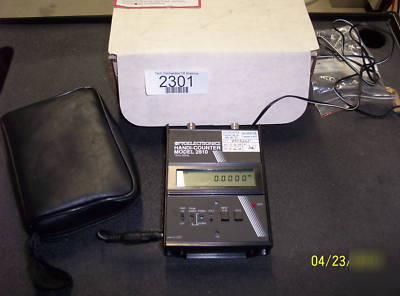 Optoelectronics handi-counter model 2810 nice w / accs