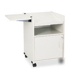 Safco economy mobile adjustable computerprojector stan