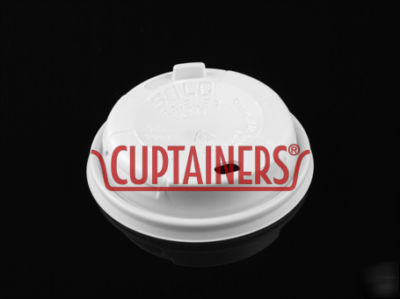 Solo traveler plus white lid for 12-24 oz (1000 ct)