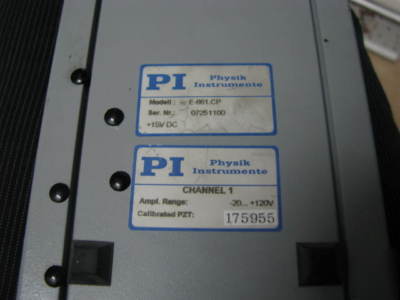 Physik pi e-661.cp nanoautomation piezo controller