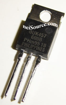 BUK457-600B philips original power mos transistor