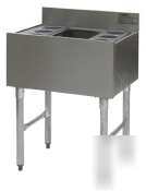 Eagle group 1800 B2CT-18|underbar cocktail unit w/o