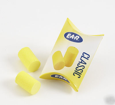 Ear classic foam ear plugs 10 packs