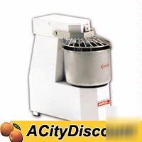 Fma 25 quart spiral dough mixer w/ hand guard 1 hp