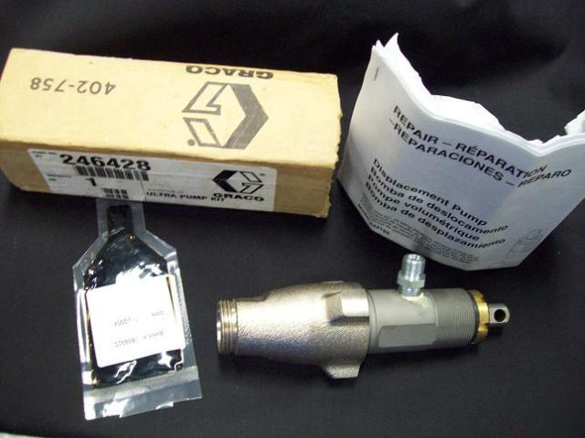 Graco pump displacement kit for ultra 395 part 246428