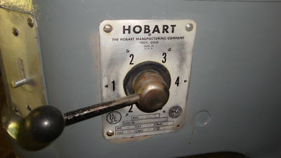 Hobart h-600 60 qt. bakery dough mixer