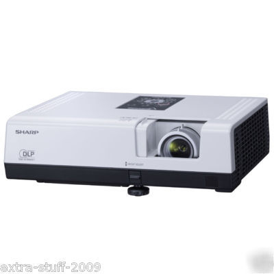 New sharp pg-D3010X 3-d dlp data projector xga display, 