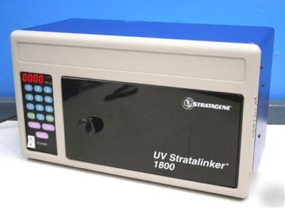 Stratagene 1800 stratalinker uv crosslinker dna rna