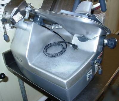 Used hobart model 2912 meat slicer (quiznos) 