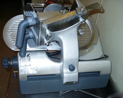 Used hobart model 2912 meat slicer (quiznos) 