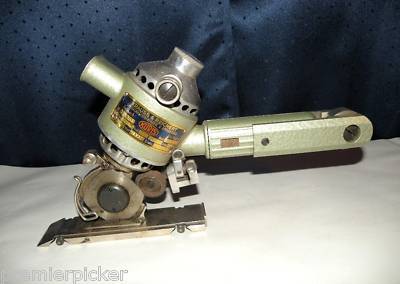 Vintage krauss & reichert industrial textile cutter