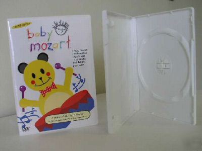 New 2000 top quality 14MM white single dvd cases, PSD20