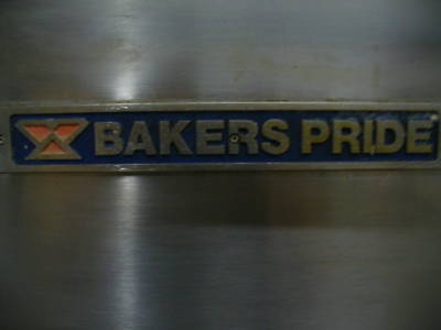 Used bakers pride electric deck pizza oven ER12-3836