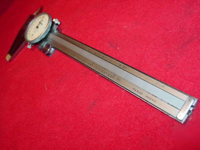 Vintage mitutoyo dial calipers with revolution counter 