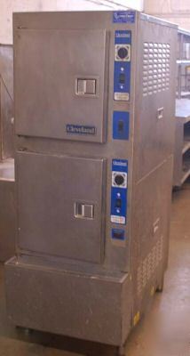 Cleveland steamcraft gemini 10 convection oven 2 comp