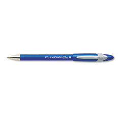 Flexgrip elite ballpoint pen, medium pt, blue barrel/in