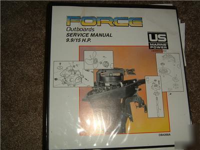 Force outboard 9.9 & 15 hp service manual