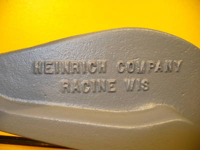 Heinrich sheet metal punch * fabrication work tinsmith