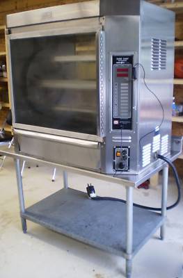 Henny penny commercial rotisserie oven w/stand