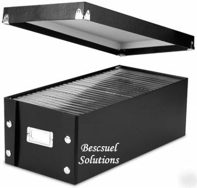 New snap-n-store 26 dvd / video game storage box case