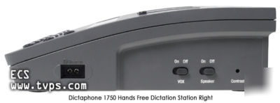 Dictaphone 1750 hands free mini cassette dictator