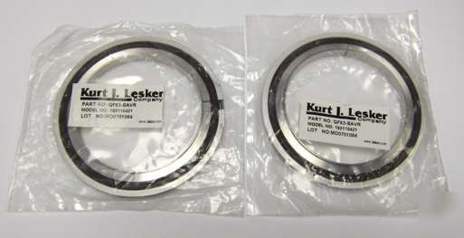 Kurt j lesker iso-63 iso 63 centering ring viton seal