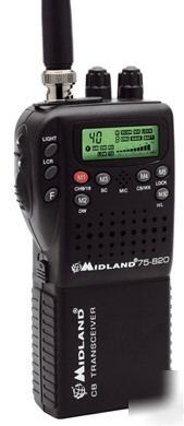 New midland 75-822 handheld/portable cb radio 