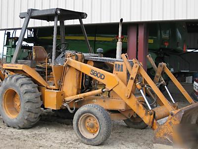 Case 580 d 580D ck construction king service manual +++