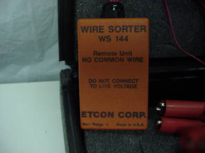 Etcon wire sorter ws 144 30 wire sorter