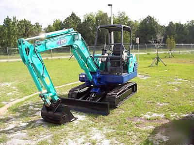 Ihi 35N2 excavator, factory lease return, ship anywhere