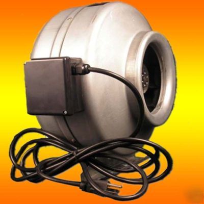 New 8 inch inline duct fan 762 cfm exhaust blower air