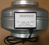 New 8 inch inline duct fan 762 cfm exhaust blower air
