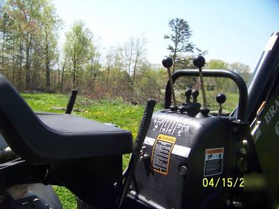 New next to bradco 609 skidloader backhoe attachment