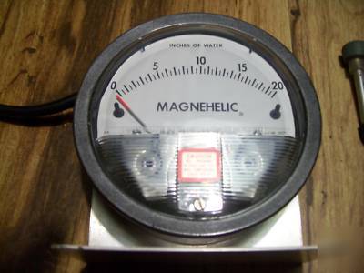 Dwyer magnehelic gauge 0-20 