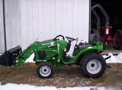 New 07 montana 2334 compact tractor