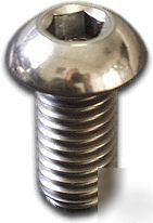 Stainless M6 button allen socket 100 pack mixed lengths